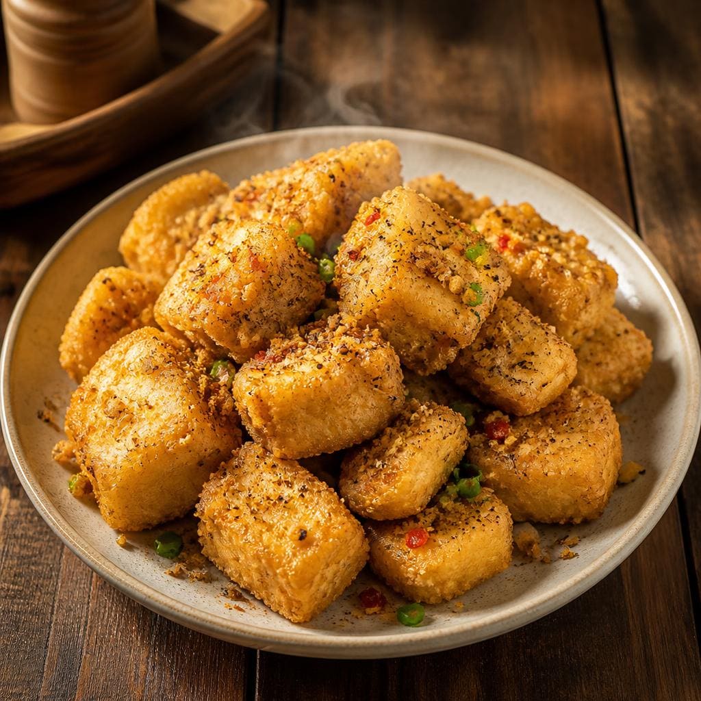 Tahu Sutra Goreng Lada Garam Ta Wan